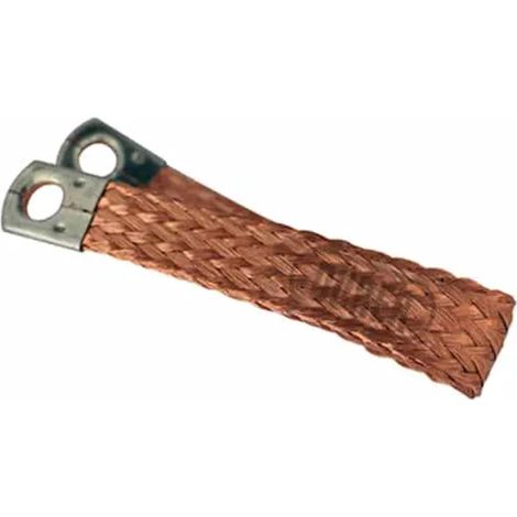 Tresse de masse cuivre Largeur 17 mm longueur 330 mm