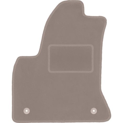 Alfombrilla conductor beige para: Citroen C4 Picasso I monovolumen (2006-2013)