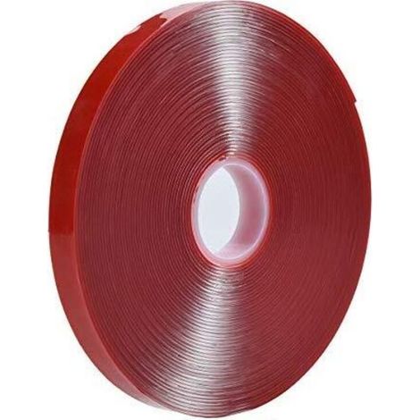 30m x 10mm Clear Acrylic Foam Tape, Heat Resistant, Perfect for LED Strip Lights, Cars, Home and More.