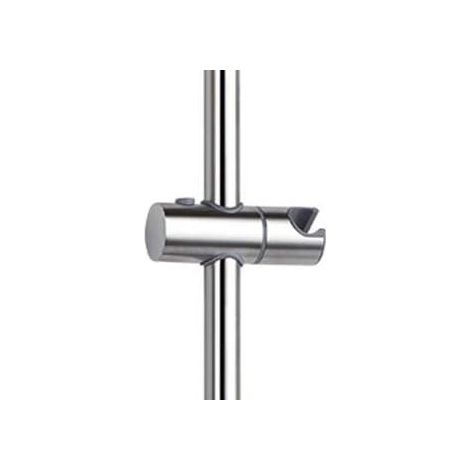 Barre de douche en acier inoxydable 304 avec support réglable en hauteur et en largeur (1/5)
