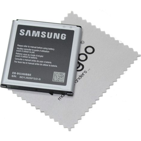 Batterie pour d'origine Samsung BG360BBE pour Samsung Galaxy Core Prime (G360F/G361F) mungoo ecran chiffon de nettoyage