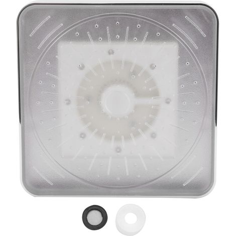6-Zoll-LED-Duschkopf mit 7 wechselnden Farben – Innovativer Sprühstrahl fürs Badezimmer (1/5)