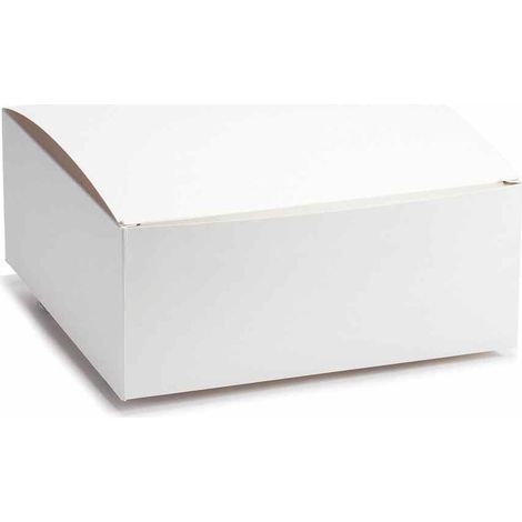 Scatole classiche color avorio, set da 10 pezzi, cm 24 x 24 x 10 H