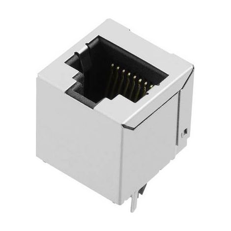 Connectique RJ45 encitech RJJS-88-142-E1V-002 3251-0003-02 RJ45 embase femelle, verticale métal 1 pc (1/2)