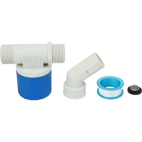 Agatige Interrupteur de contrôle de Niveau d'eau à entrée latérale pour réservoirs d'eau, piscines, Chauffe-Eau Solaire(1/2in)