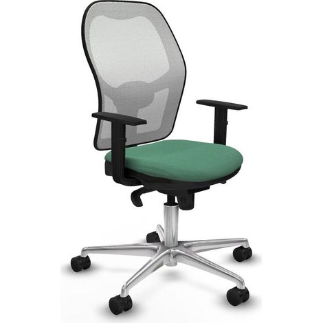 piqueras-y-crespo Jorquera chaise de bureau vert émeraude (1/3)
