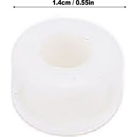 Ortviai Joint d’étanchéité en caoutchouc pour ventilateur mural/plafond – 18 pièces, blanc, réduction du bruit (1/4)