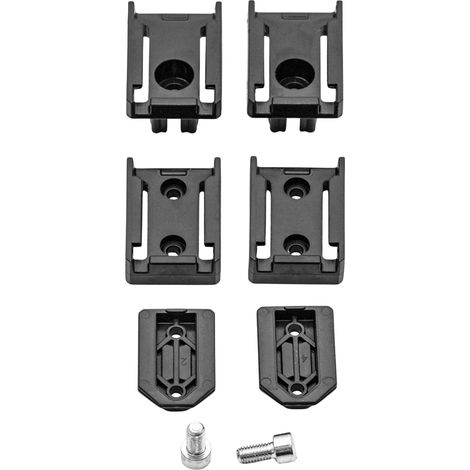 SISTEMA QBRICK CONJUNTO PERSONALIZADO 3 Juego de adaptadores para la caja o pared
