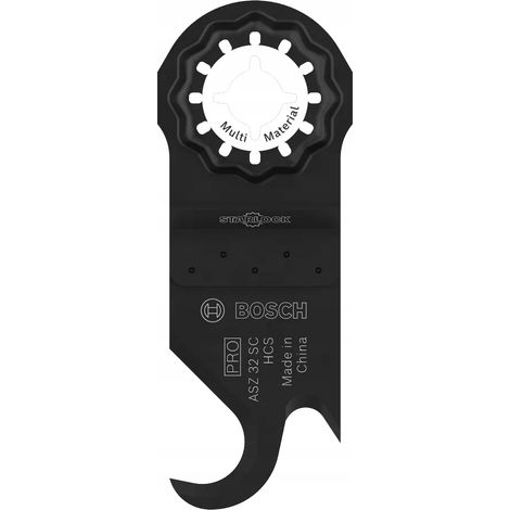 Hoja de sierra multifuncional Bosch asz 32 sc materiales blandos Starlock