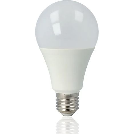 Lampadina Goccia LED, E27, 15W, 220Vac, Luce Naturale (1/2)