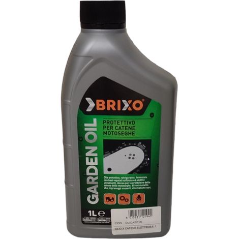 Olio lubrificante per barra motoseghe e elettroseghe confezione da 1 litro (1/4)