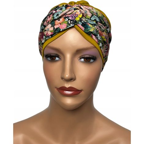 María be275/256 turbante trenzado después de la quimioterapia (1/5)