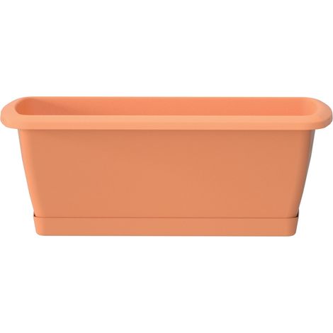 Jardinière avec support SET 59x18x14 cm Terrecuite (1/3)