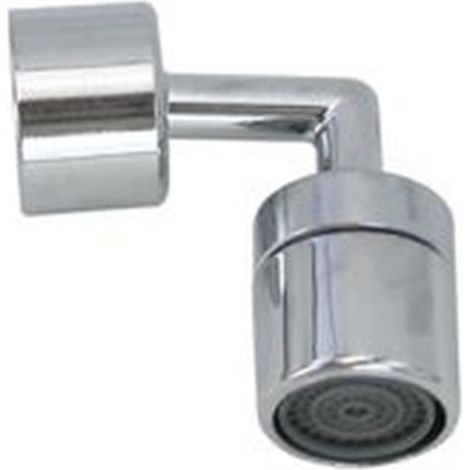 TRADE SHOP - Filtro Rompigetto Aeratore Rubinetto Antispruzzo Con Snodo In Plastica 22-24mm 87978 -