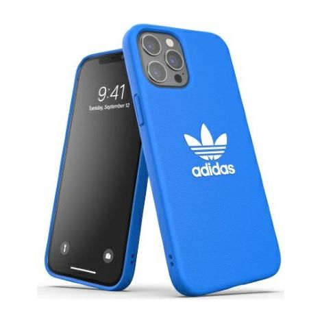 Adidas OR Formhülle Basic iPhone 12 Pro Max blau-weiß/blau-weiß 42223 (1/5)