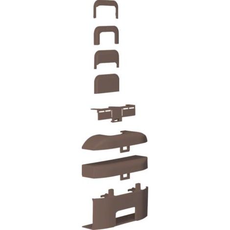 Té, Dérivation, 3D M - MOULURES PLINTHES HAGER ATA163088014 (1/3)
