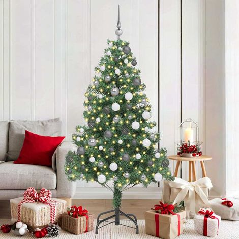 Sapin de Noël Vert 180 cm PVC (1/5)