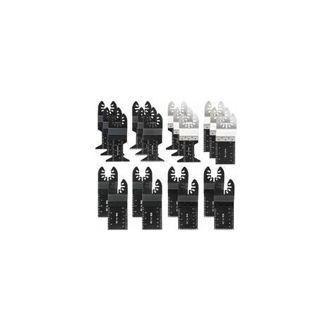 Lot de 20 lames de scie oscillante professionn universs pour scie multifonction à libération rapide ,Tondeuse multifonctionn accessoires pour outils électriques scie oscillante lame de sci (1/5)