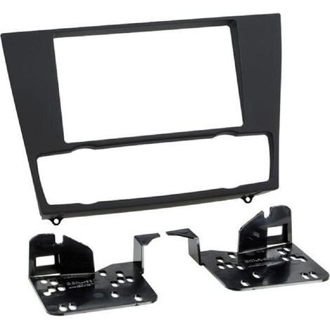 Kit Facade Autoradio KA045b compatible avec BMW Serie 1 Ex ap08 - Clim auto sans nav