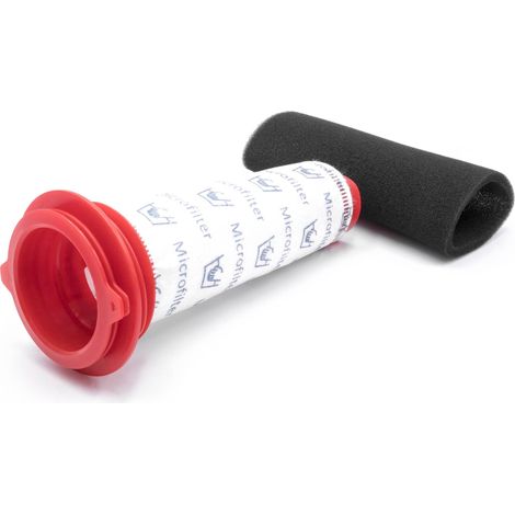 vhbw 1x filtro in spugna, 1x microfiltro compatibile con Bosch Athlet BBH625M1, BBH625 W60/01, BBH625W60, BBH625 W60/02, BBH6P25K aspirapolvere