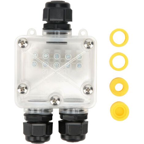 Boîte de jonction 3 voies IP68 connecteur de câble de distribution de terminal étanche LCH‑ 1311.68 (1/5)