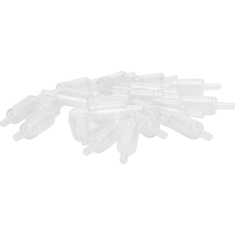 Accessoires de pompe à Air pour Aquarium, 20 pièces, clapet anti-retour d'eau unidirectionnel Transparent (1/5)