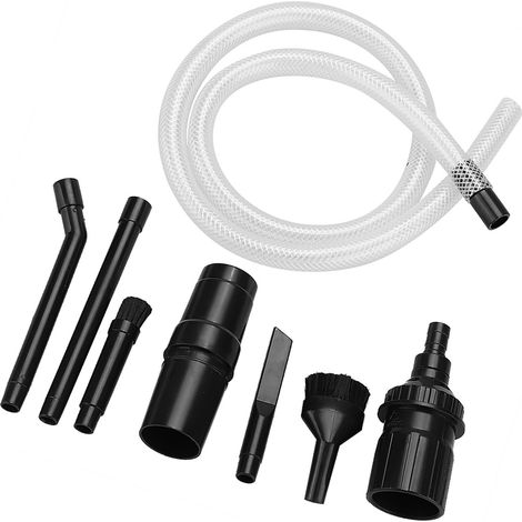 Kit de Nettoyage Mini 9 Pièces pour Voiture, Accessoires Universels pour Aspirateur (1/5)