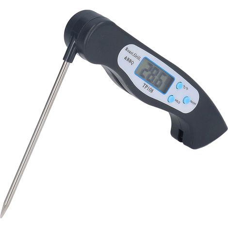 Mehrwinkel-Fleischthermometer, schnelles digitales Lebensmittelthermometer mit klappbarer Sonde zum Kochen (1/5)