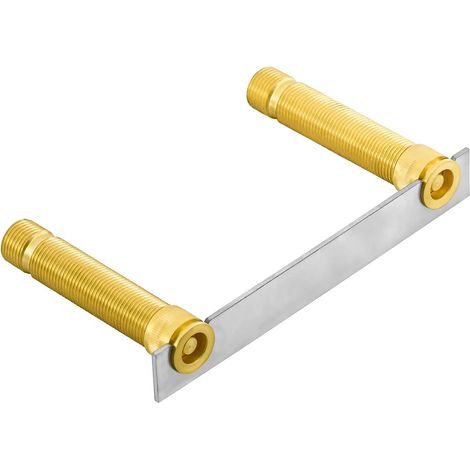 Pièce de rechange pour ensemble de base thermostatique apparente Hansgrohe 1618118181 (laiton), dimensions : 18 cm de long, 5 cm de large, 5 cm de haut. (1/4)