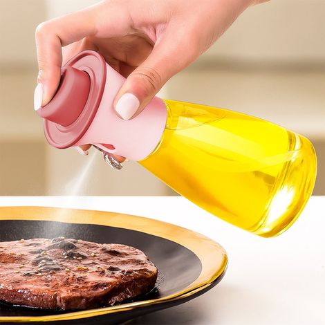 Bouteille À Huile En Verre - 150 ml - Bouchon Pression Sans Fuite - Pour Huile D'olive Et Vinaigre - Cuisine Intérieure Et Extérieure - 1 Pièce (1/5)