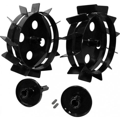 Paire de roues métalliques GMR 420 pour motoculteur G95180 et G95187