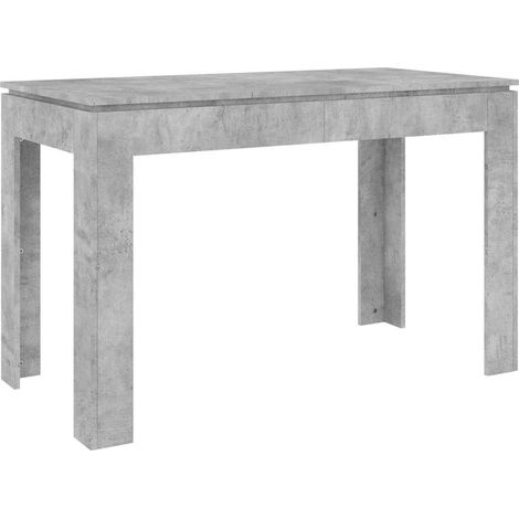 Maison Exclusive - Esstisch Betongrau 120x60x76 cm Holzwerkstoff (1/5)