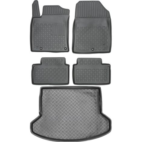 Hyundai i30 III Fastback de 2018 (JUEGO) - Alfombrillas para coche + alfombrilla para maletero