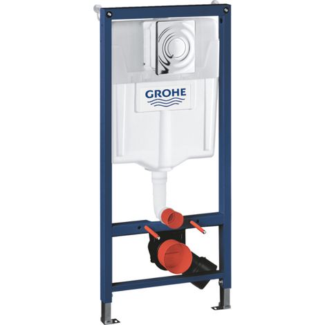 GROHE Set 3 en 1 para WC Solido estructura + placa + soportes (1/4)