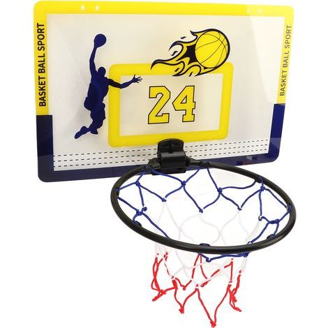 Tragbarer Basketballkorb für Kinder für den Innenbereich, zum Aufhängen an der Tür, ideal für Partys zu Hause und am Pool oder für ein Familienspiel. (1/5)