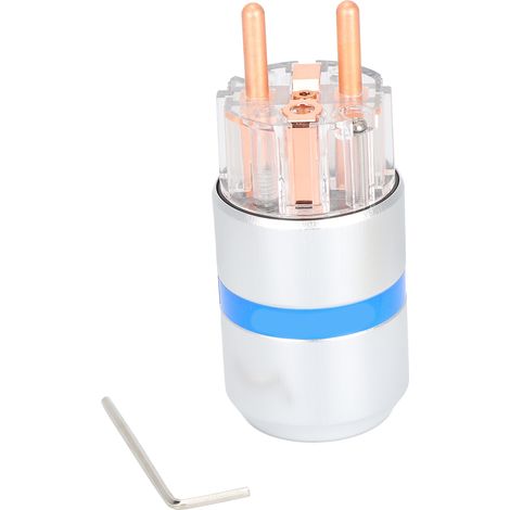 Monosaudio Reinkupfer-Audio-Stromanschluss für Netzstrom und HiFi-Audio 100-250VE107 Stecker (1/5)