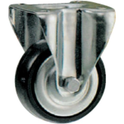 ORECA - RUOTE IN MATERIALE PLASTICO CONDISCHI PARAFILI - CON PIASTRINA FISSA - MM.50