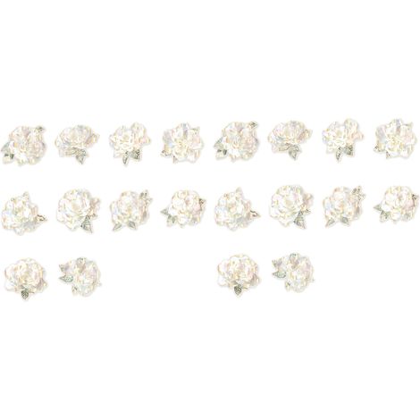 Set mit 20 zusammenpassenden Scrapbooking-Stickern, Tagebuchetiketten für Notizbücher, Fotoalben und Journaling – Design 1 (1/5)