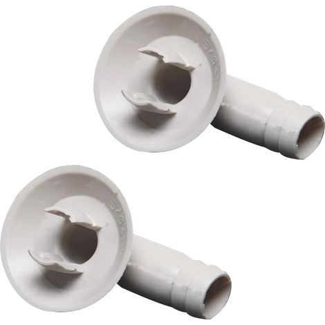 Lot de 2 Connecteur de sortie, évacuation eau, tuyau drainage, climatisation unité externe