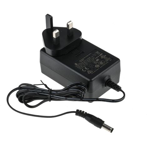 Adaptateur AC/DC 24V c.c., 2.1A, 50.4W, Fiche mâle universelle, Régulée ( Prix pour 1 )