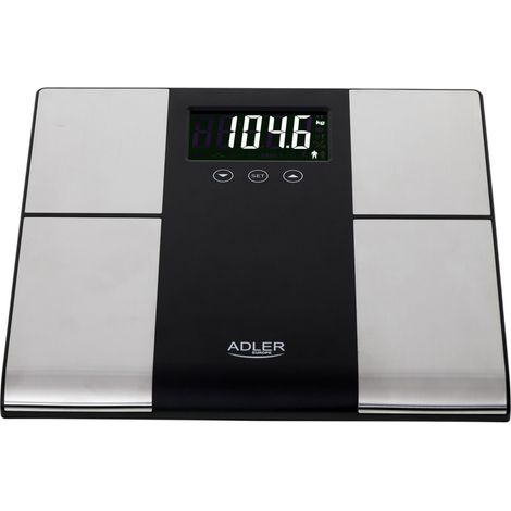 Balance de salle de bain analytique pour la mesure de la masse grasse : 225 kg