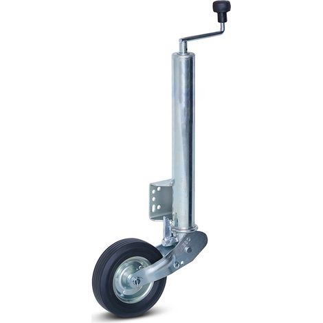 Roue jockey - MESO - Jante acier - 60mm - Relevable automatiquement