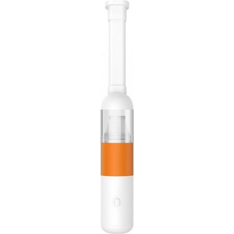 Compatible con la mini aspiradora YOBOLK, aspiradora de mano/secador de pelo 2 en 1 para uso doméstico/automóvil, recargable por USB, potente succión, puede limpiar grietas, limpiador de teclados.