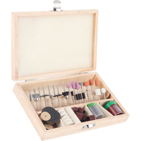 Kit de 100 accessoires de polissage et de meulage rotatifs pour le bricolage domestique (1/5)