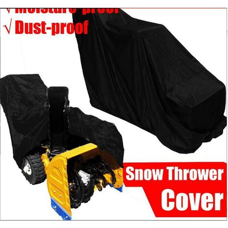 Housse de protection pour souffleuse à neige Oxford 210D (120 x 82 x 102/60 cm) (1/5)