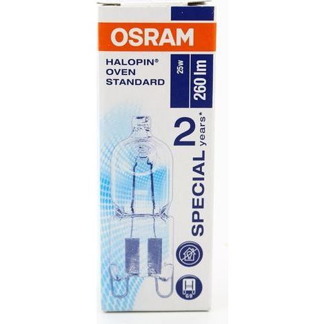 1 Ampoule G9 25 W Pour Four Résistante 200 °C Lumière Chaude 2700 K Culot Standard (1/4)