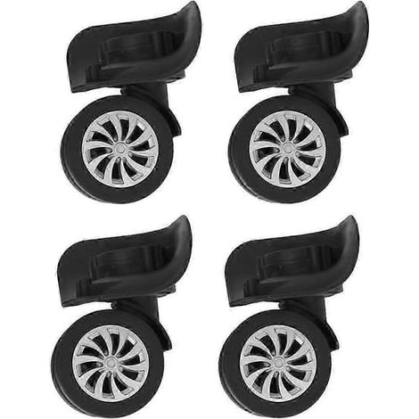 4-pack Ersättningshjul för Bagage, Ersättningshjul för Resväska, Universella Svängbara Hju[D]