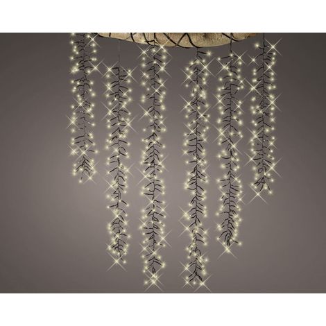 Kaemingk LED Kaskaden Weihnachtsbeleuchtung mit 480 Lichter 200 cm Weihnachtslichterketten