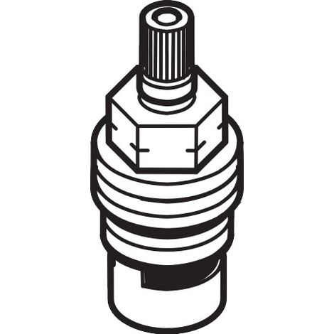 HG Absperrobertiel Axor linksschließend DN15 Keramik