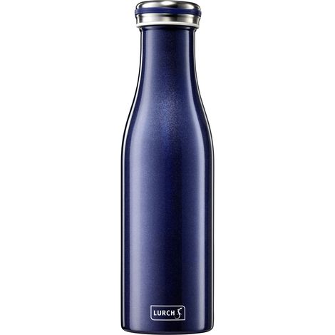 Borraccia termica Lurch in acciaio da 0,5 l, blu metallizzato